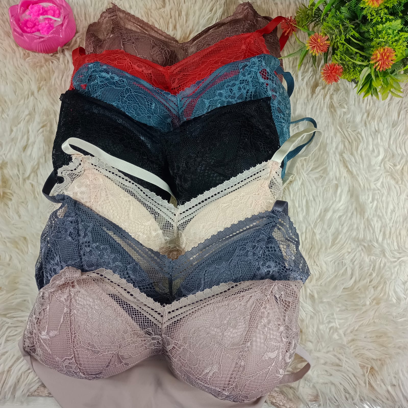 Premium Floral Less Bra Top Collection - PG SHOP