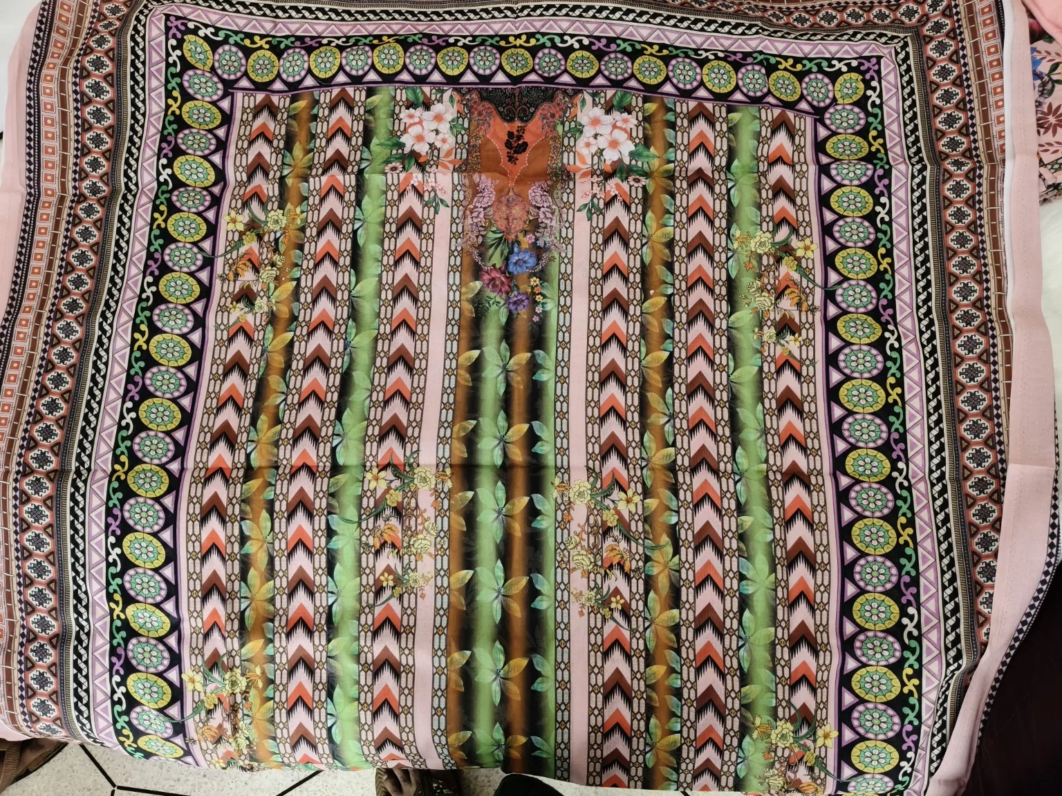 প্রিমিয়াম জমজম সুইচ কটন থ্রি-পিস - PG SHOP