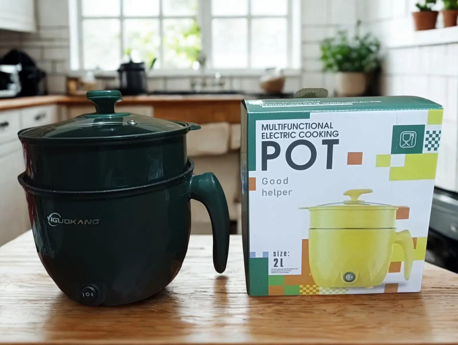 2L Multifunctional Electric Cooking Pot - PG SHOP