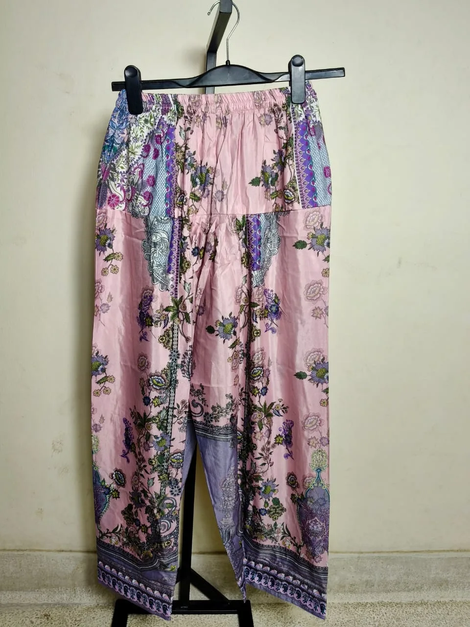 প্রিমিয়াম পিংক অর্গানজা পার্টি থ্রি-পিস - PG SHOP