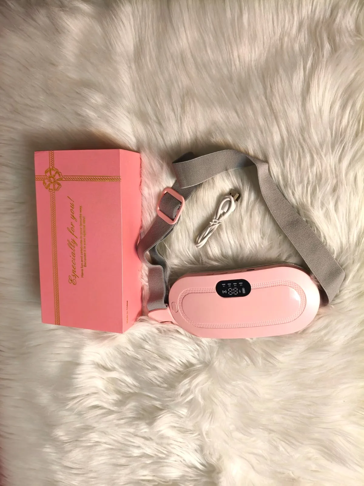Portable Menstrual Heating & Vibration Massage Belt - PG SHOP