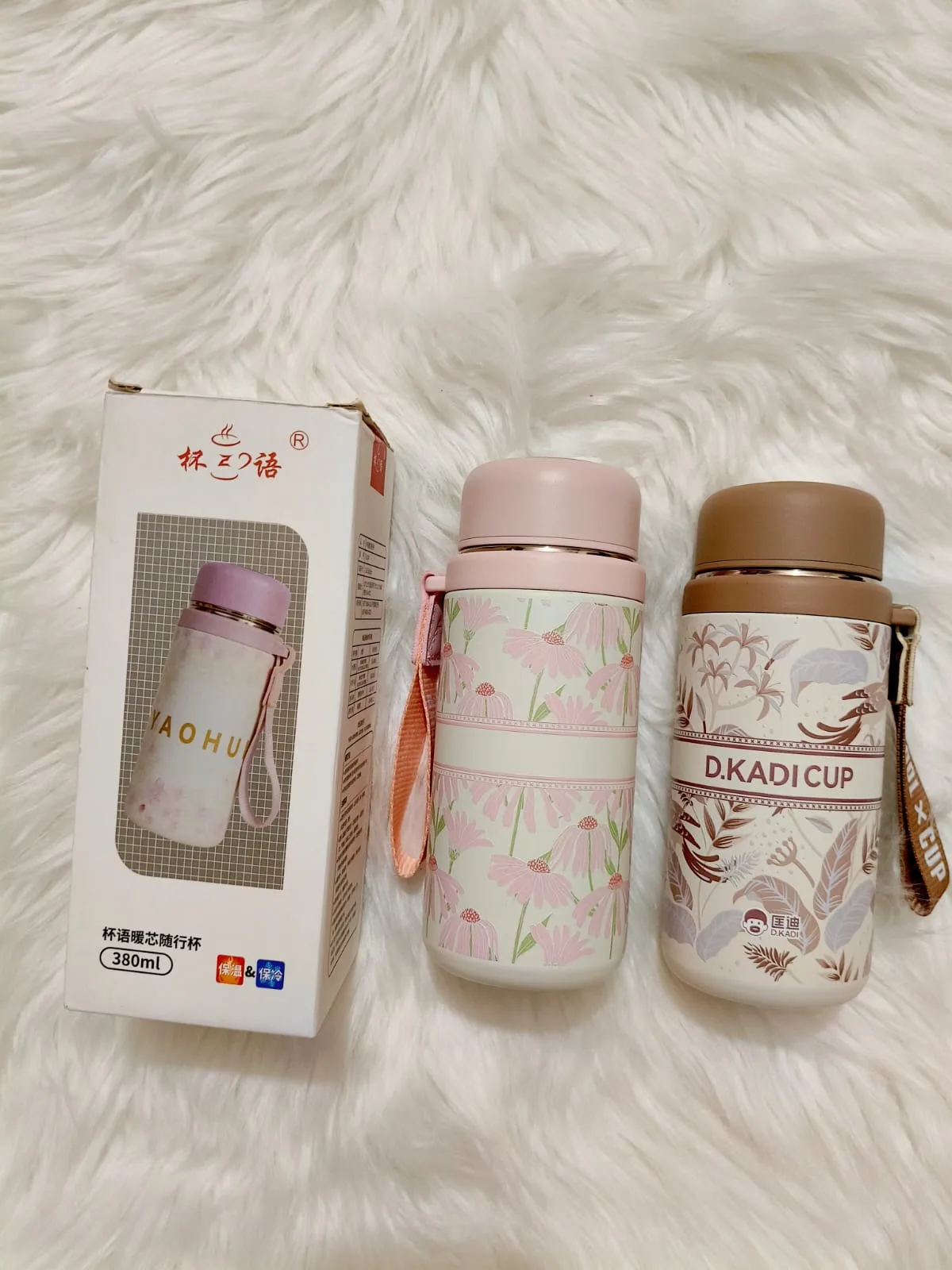 Premium Hot & Cool Vacuum Flask – 380ml - PG SHOP
