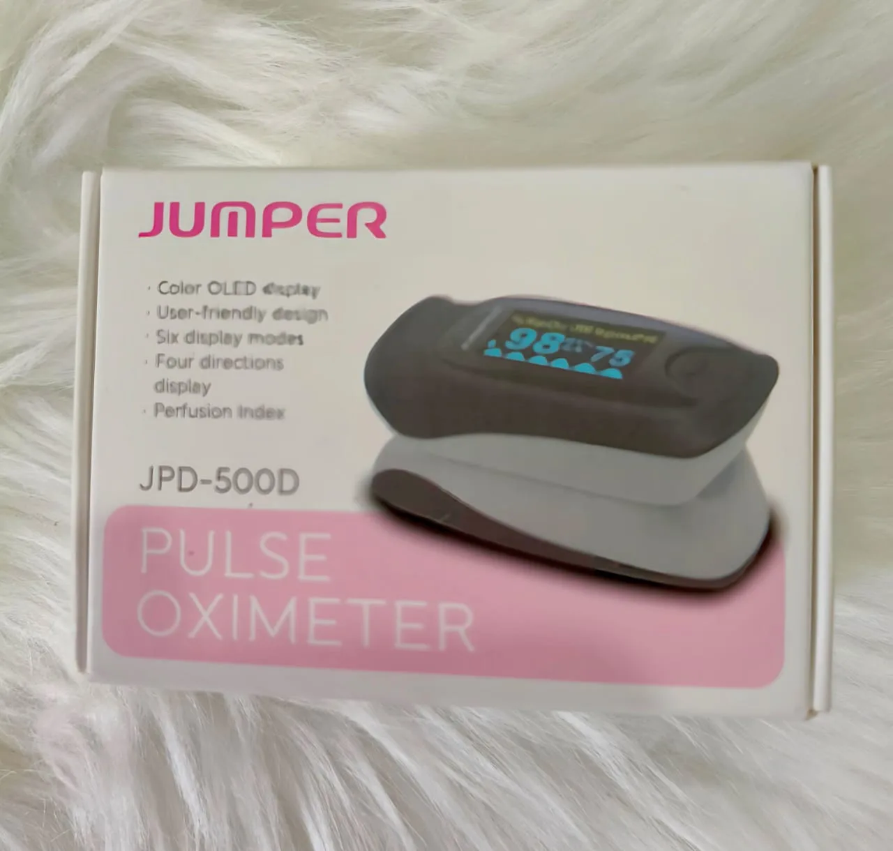 জাম্পার JPD-500D ফিঙ্গার পালস অক্সিমিটার - PG SHOP