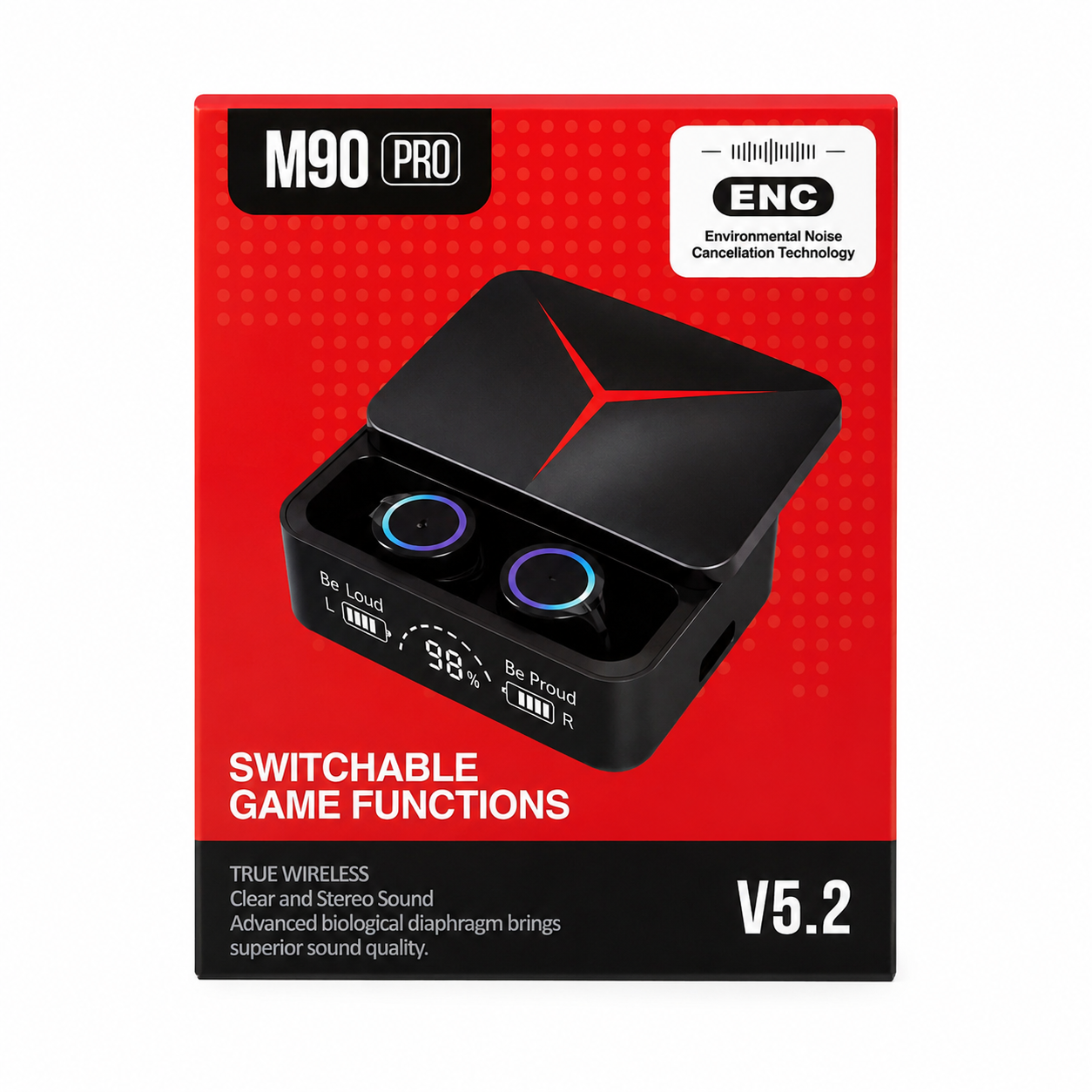 M90 Pro TWS True Wireless Earbud - PG SHOP