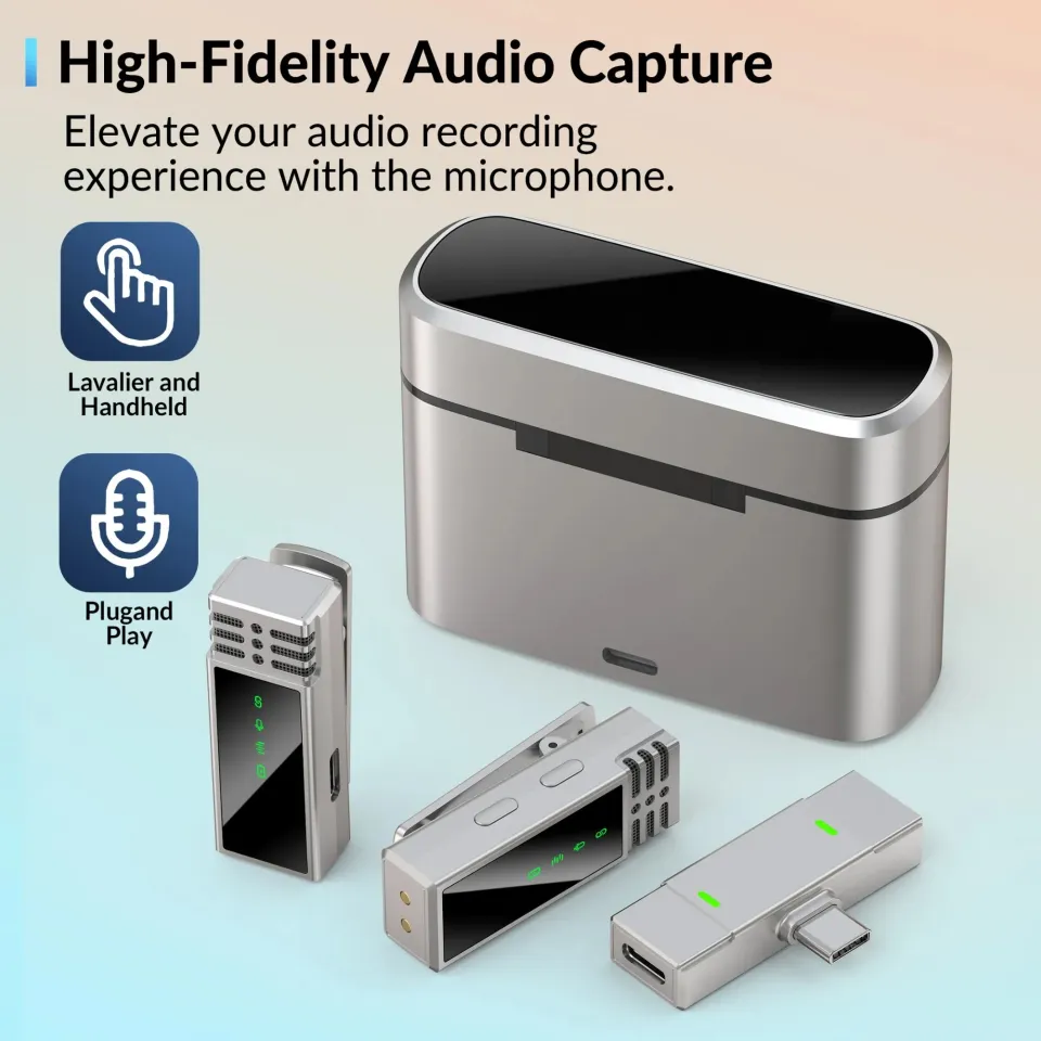 Jmary MW-15 | 2.4G Wireless Microphone For Mobile TYPE-C | Dual Microphone - PG SHOP
