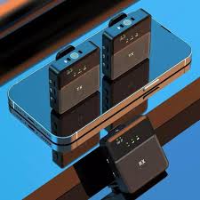 SX9 Dual Mini Wireless Microphone For Type C & 3.5 Interface (1:2) - PG SHOP