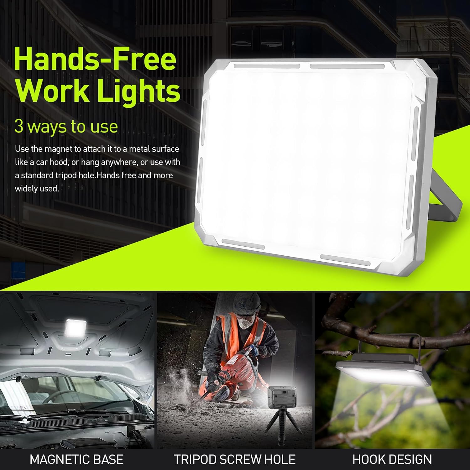 GearUP KXK-686 Rechargeable Multifunctional Work Light (50W) - PG SHOP