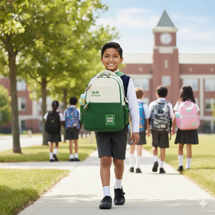 College Cute Large-Capacity Backpacks (Green) - PG SHOP