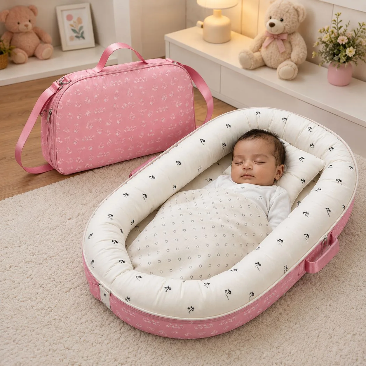 Premium Baby Nest & Carry Bag Set - PG SHOP