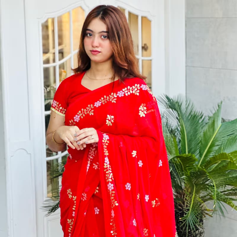অরিজিনাল ইন্ডিয়ান সফ্ট জর্জেট