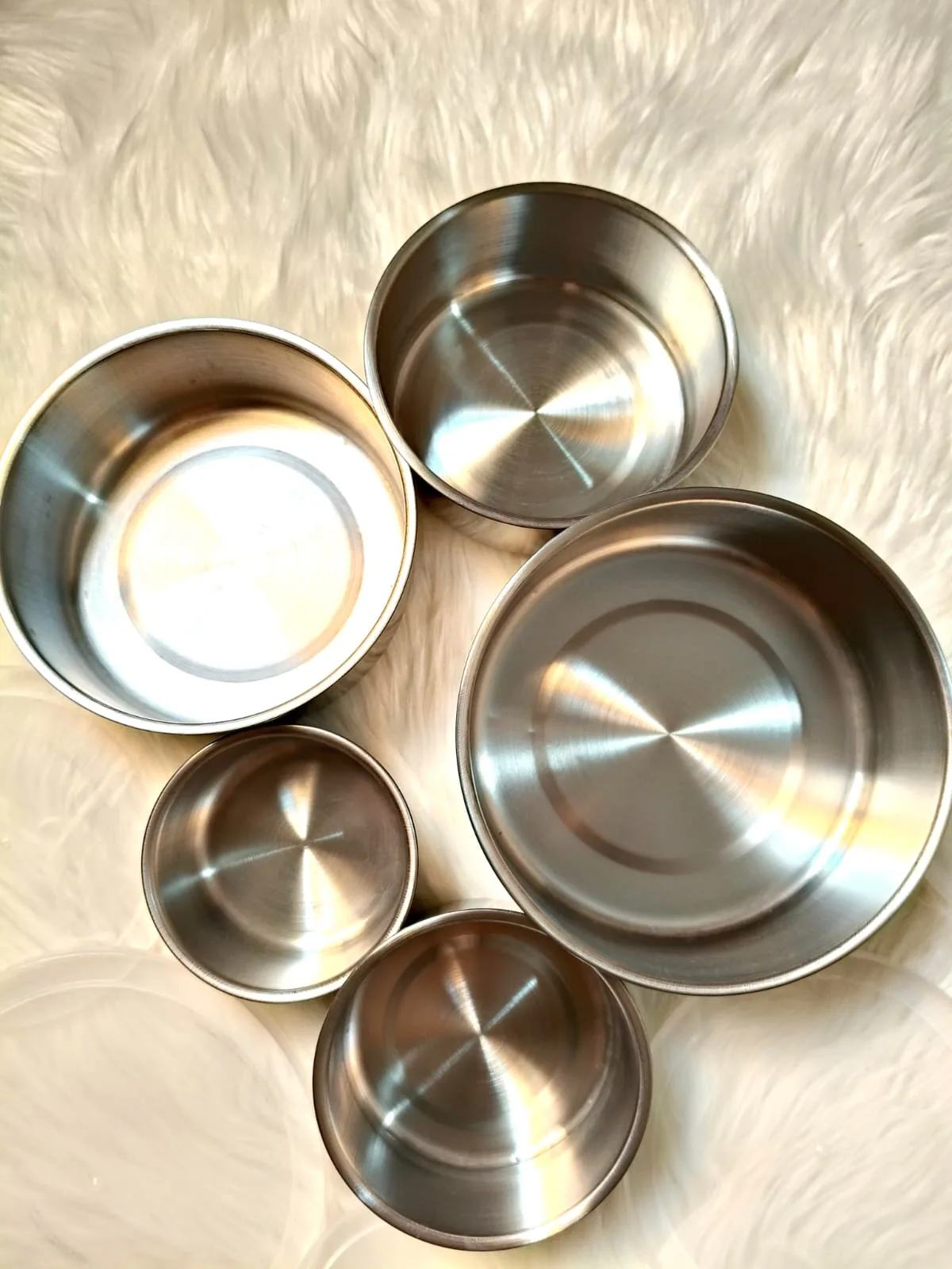 5PCS Stainless Steel Food Storage Container Set - PG SHOP