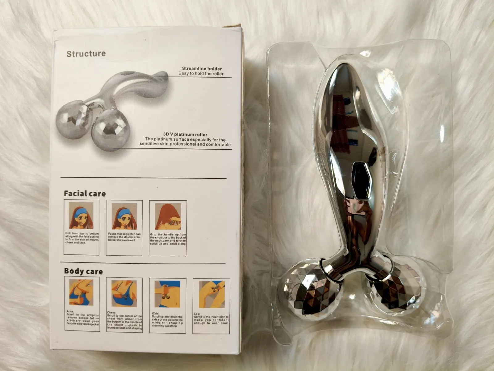 3D V-Shaped Face & Body Massager - PG SHOP