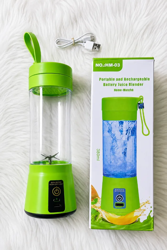 Portable Rechargeable Juice Blender A-801 – 380ml - PG SHOP