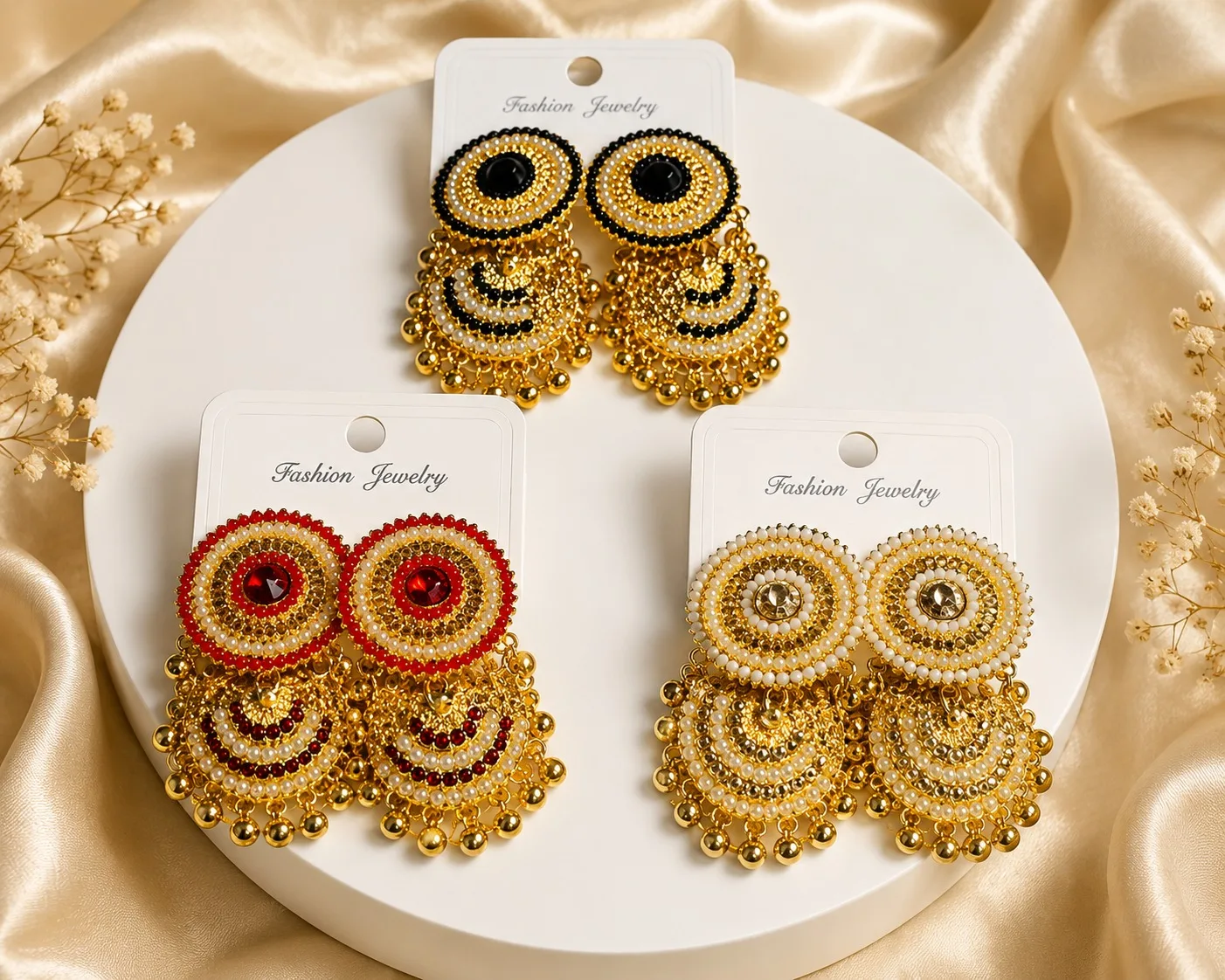 Premium Traditional Jhumka Earrings - PG SHOP
