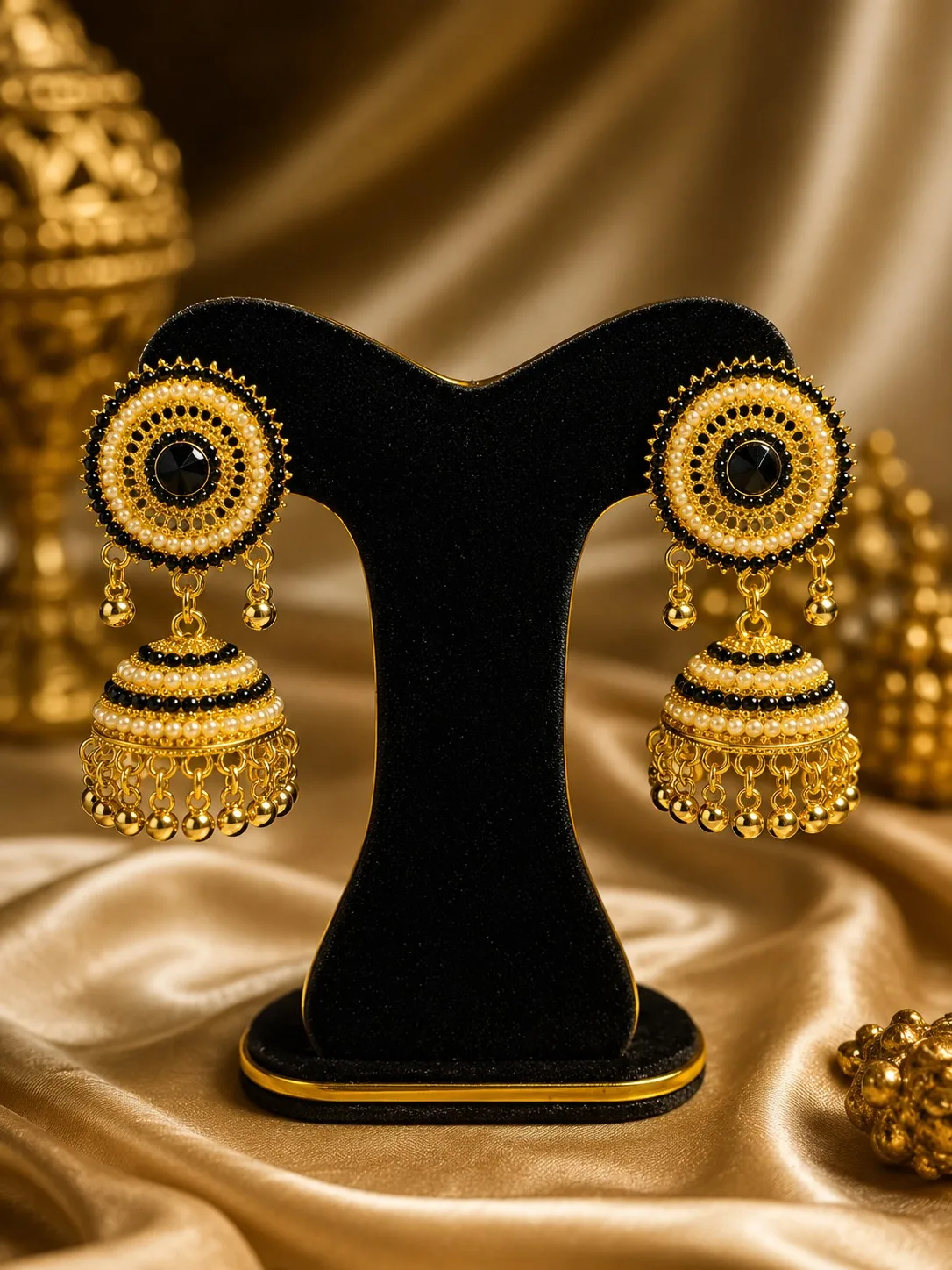 Premium Traditional Jhumka Earrings - PG SHOP