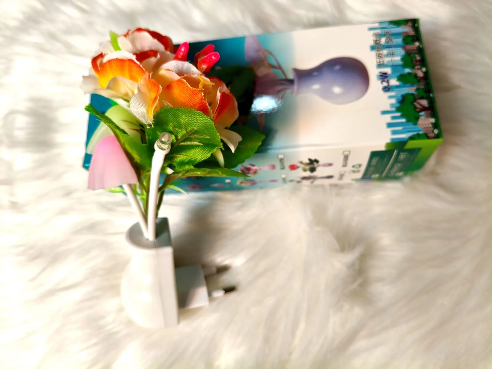 Colorful LED Flower & Mushroom Night Light - PG SHOP