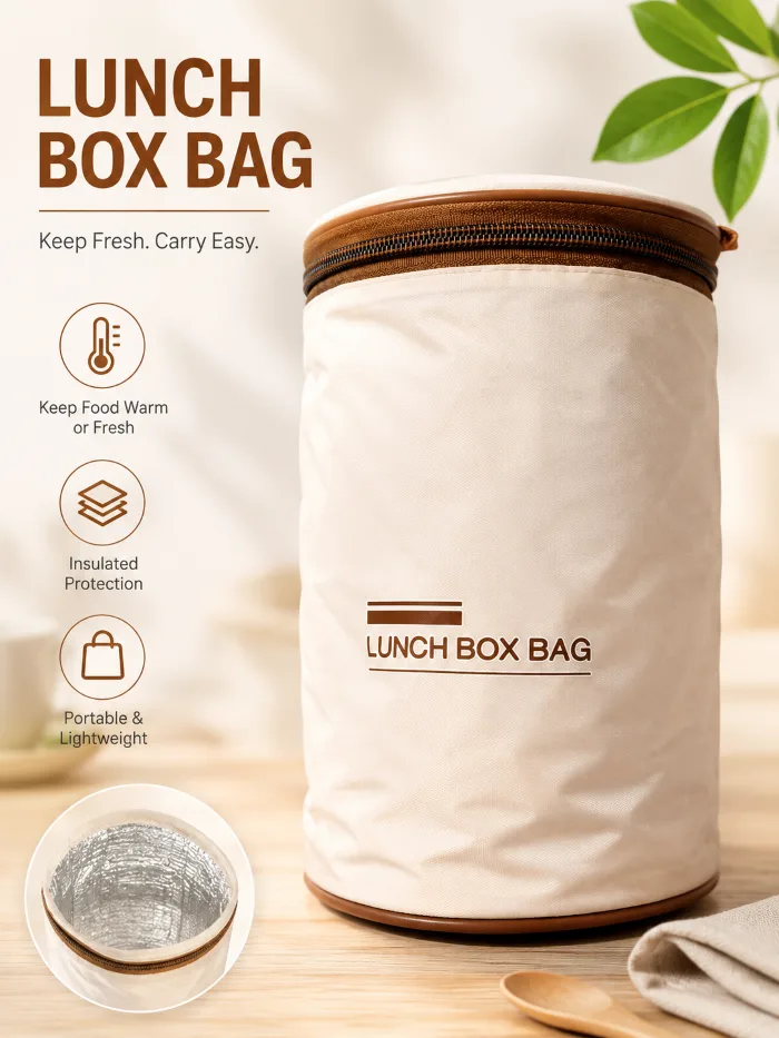 3-Piece Stainless Steel Insulated Lunch Box Set - PG SHOP