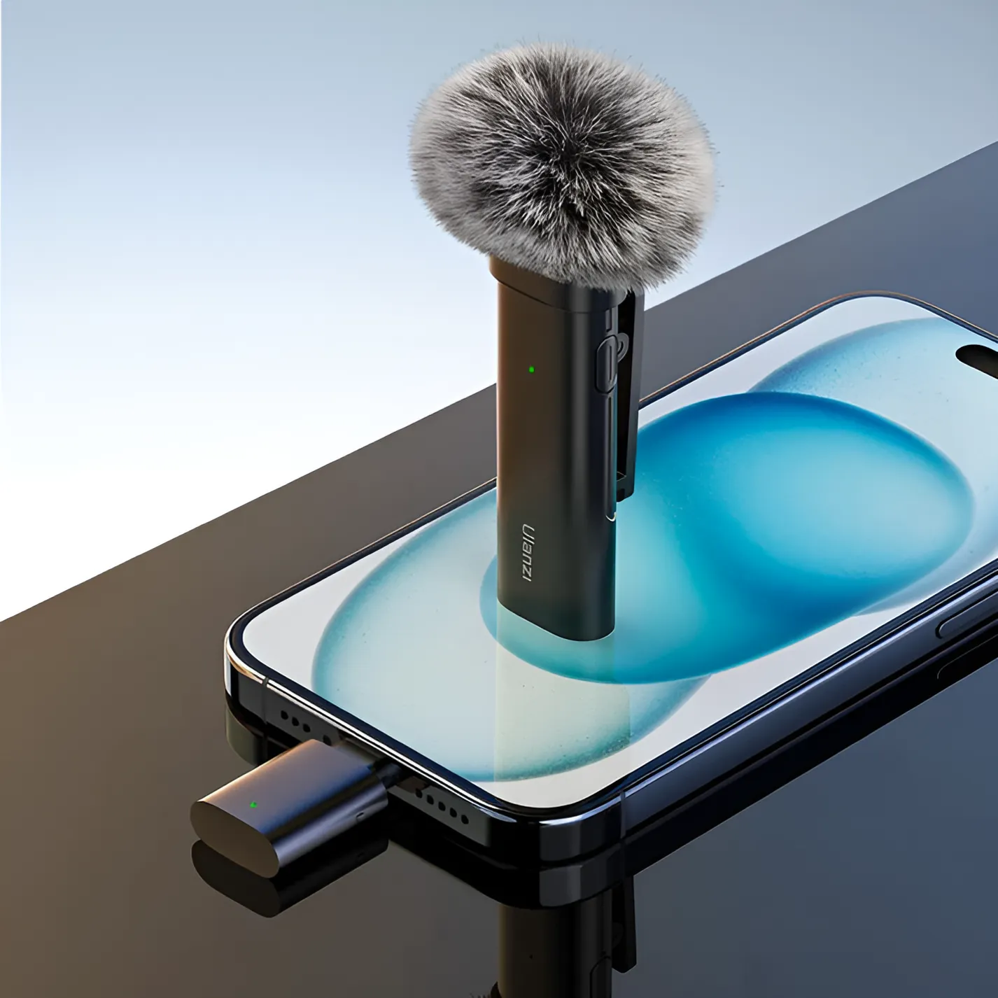 Ulanzi WM-10 Wireless Clip-on Microphone for Android Type-C - PG SHOP