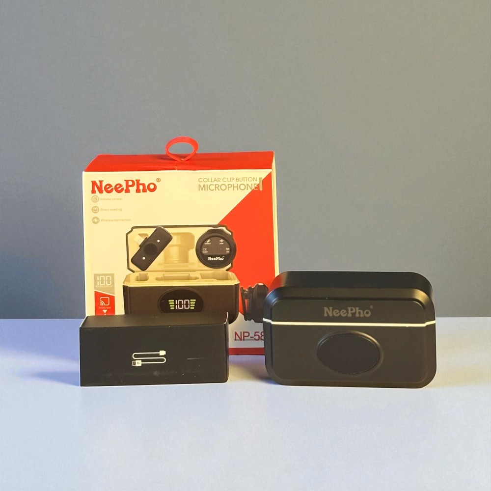 NeePho NP-58 Wireless Clip-On Microphone for Type-C Devices - PG SHOP