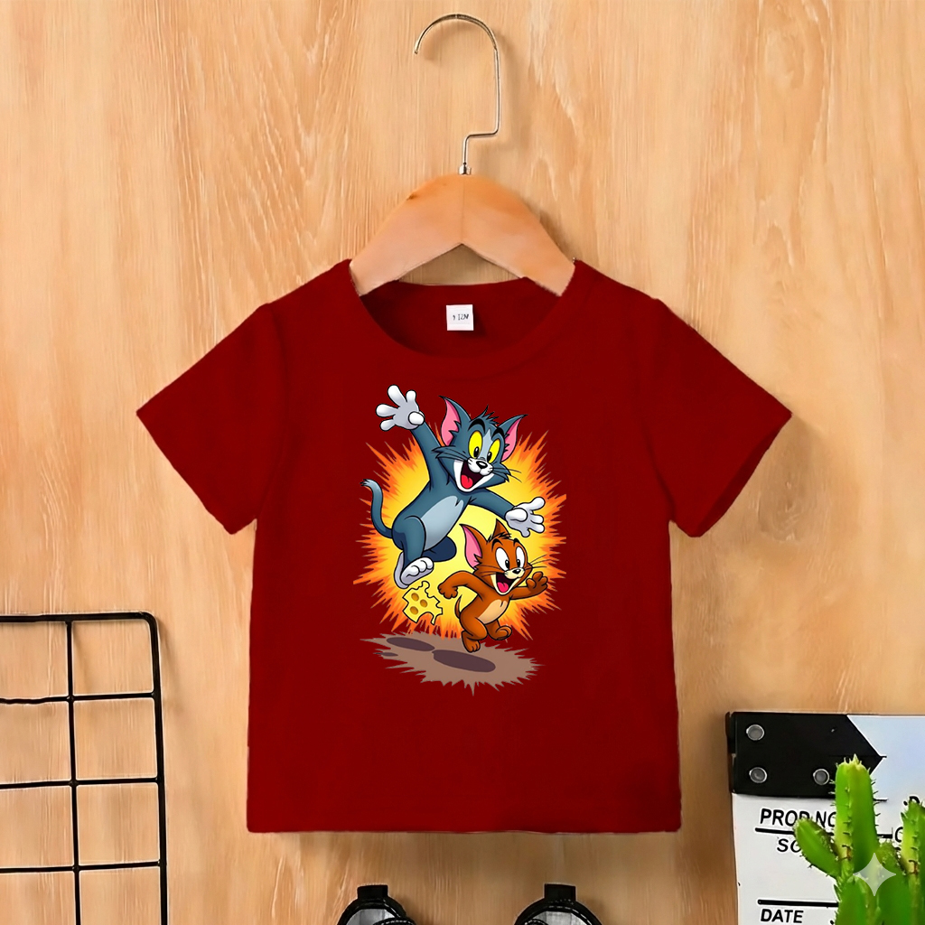Kids 5 Pcs Combo T-Shirt (Cotton) - PG SHOP