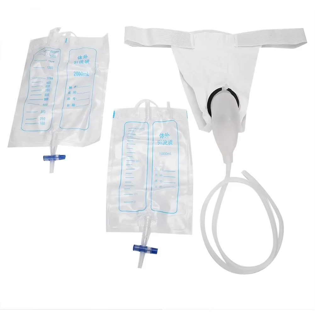 Male & Female Urine Collector Bag with Drainage Bag - PG SHOP