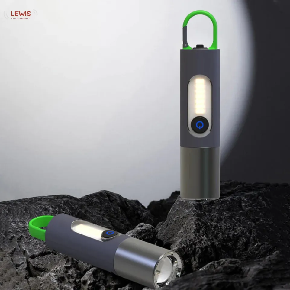 Rechargeable Flashlight Powerful Laser Camping Usb Long Duration Flash Lamp Super High Power Brightness LED Portable Flash Lamp - PG SHOP