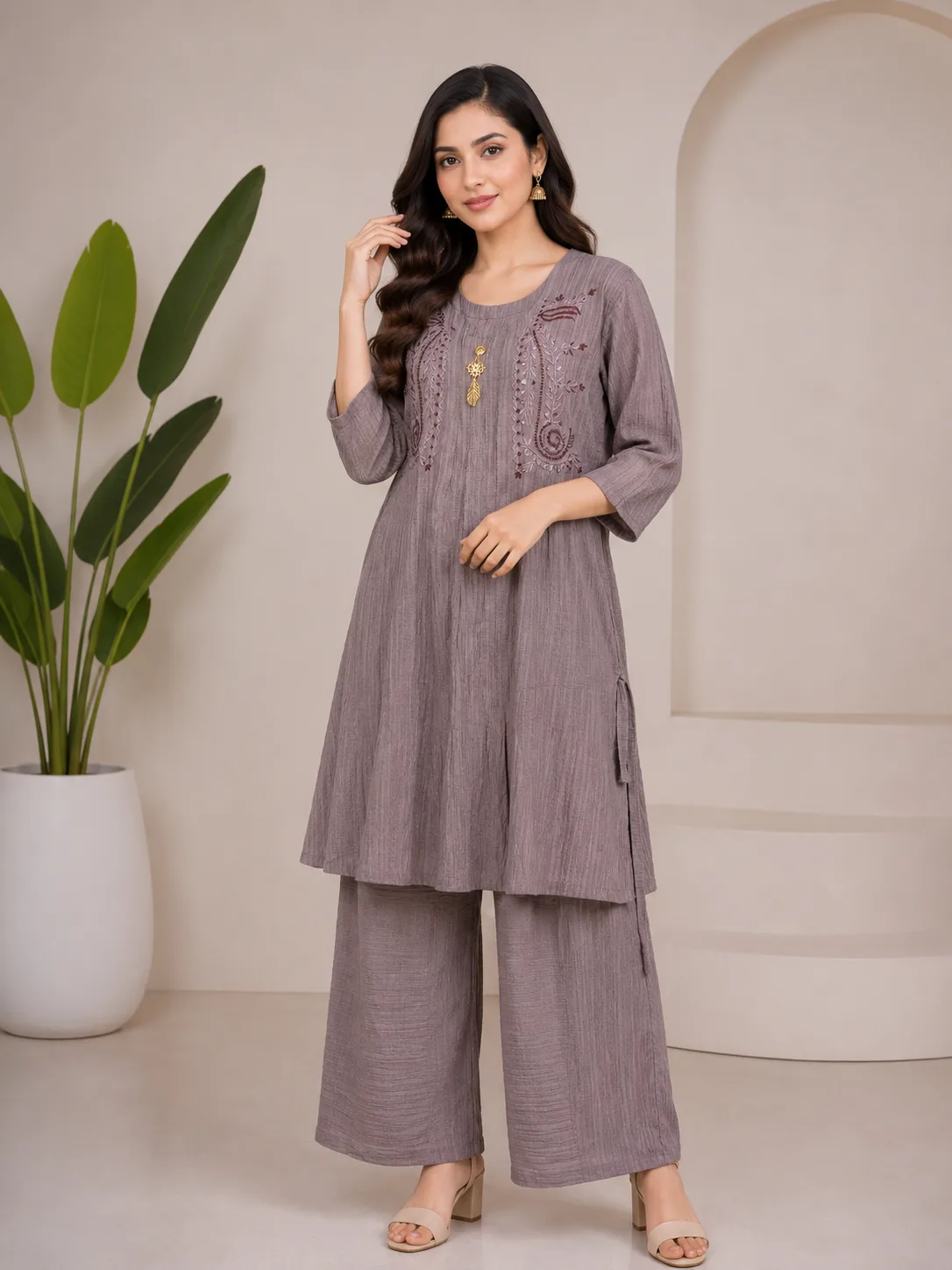 প্রিমিয়াম এমব্রয়ডারি টু-পিস কালেকশন - PG SHOP