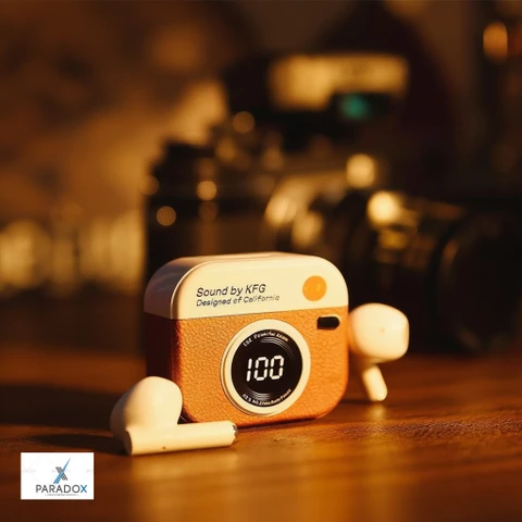 Q86 Retro Camera Design TWS Bluetooth Earbuds - PG SHOP