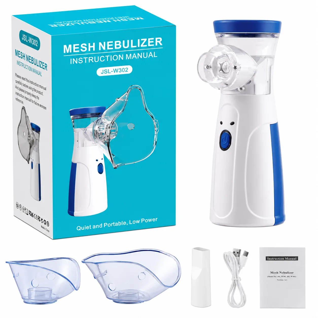 Portable Mini Handheld Mesh Nebulizer Machine - PG SHOP