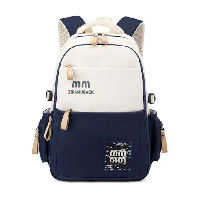 College Cute Large-Capacity Backpacks (Blue) - PG SHOP