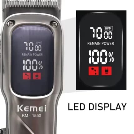 Kemei KM-1550 Professional Hair Trimmer - PG SHOP