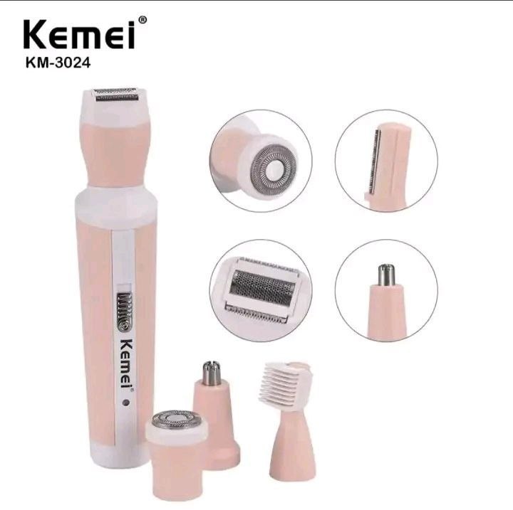 Personal Care, Trimmer Kemei KM-3024 4-in-1 rechargeable lady shaver - PG SHOP