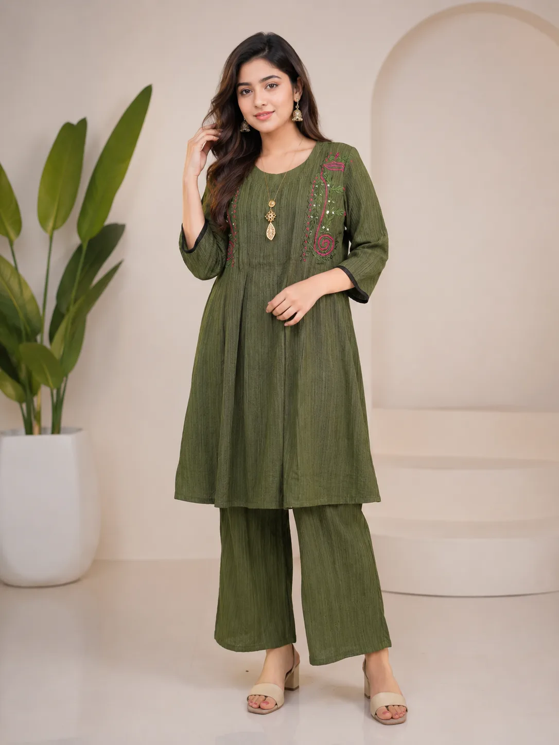 প্রিমিয়াম এমব্রয়ডারি টু-পিস কালেকশন - PG SHOP
