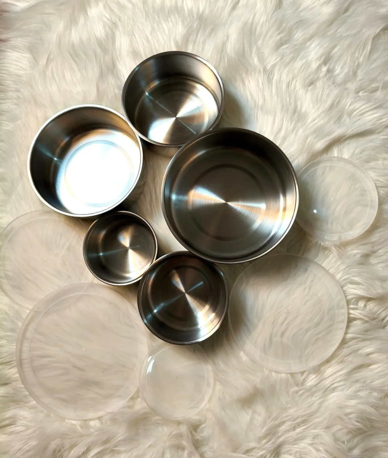 5PCS Stainless Steel Food Storage Container Set - PG SHOP
