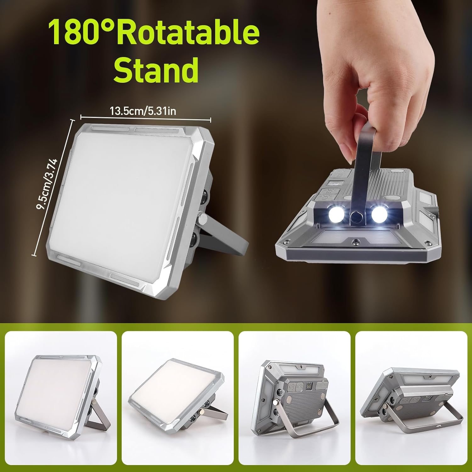 GearUP KXK-686 Rechargeable Multifunctional Work Light (50W) - PG SHOP