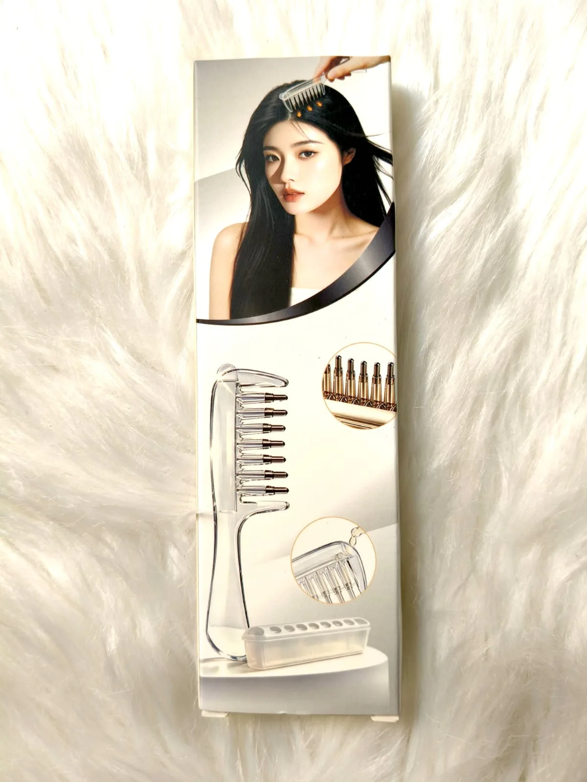 Scalp Applicator Comb with Hair Serum - PG SHOP