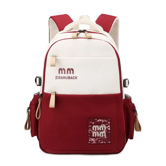 College Cute Large-Capacity Backpacks (Red) - PG SHOP