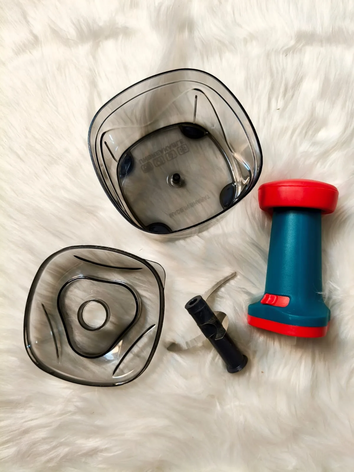 6 Sharp Stainless Steel Blade Manual Vegetable Chopper - PG SHOP